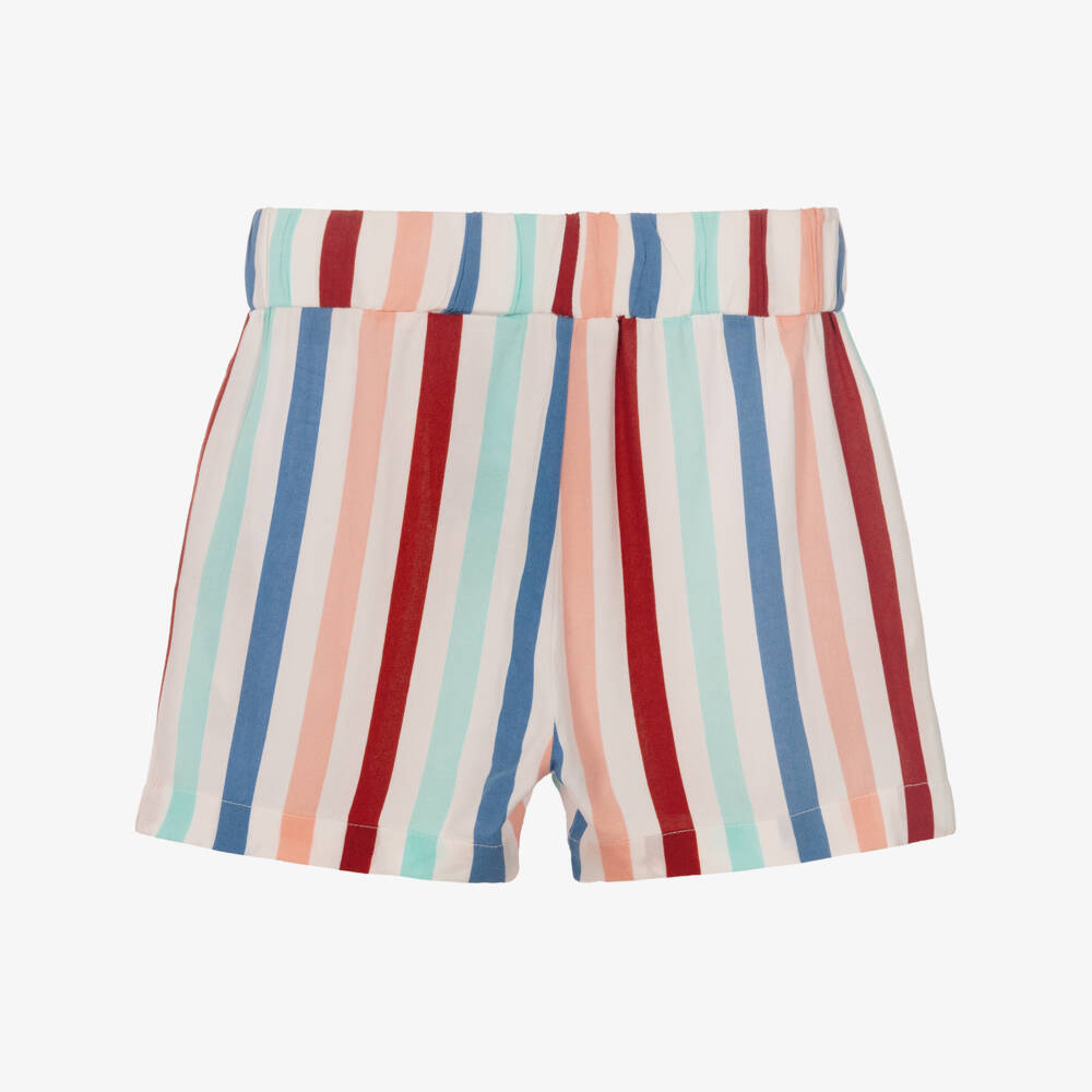 NAME IT-Boys Vibrant Multi-Stripe Summer Shorts | Childrensalon Outlet