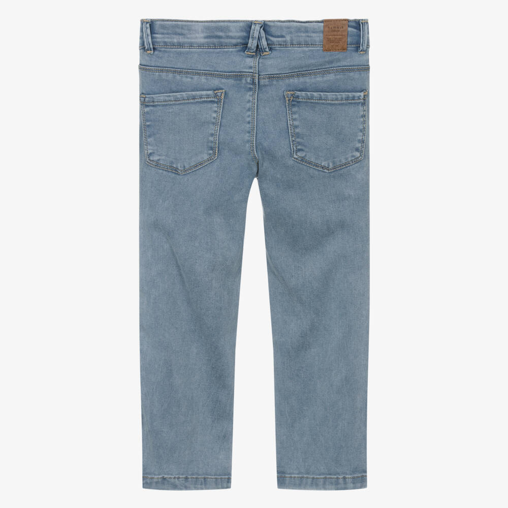 NAME IT-Джинсы клеш голубые для девочек | Childrensalon Outlet