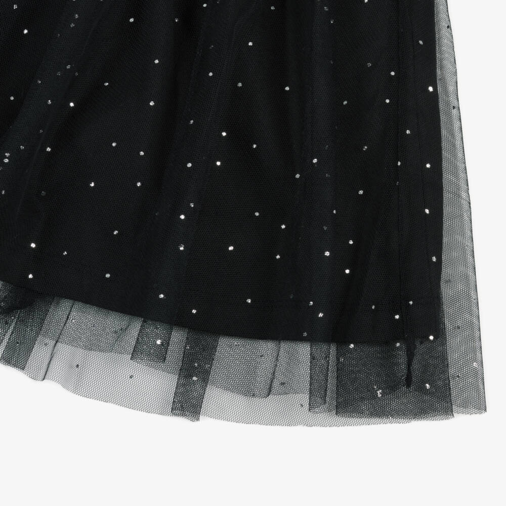 NAME IT-فستان تول أسود براق للبنات | Childrensalon Outlet