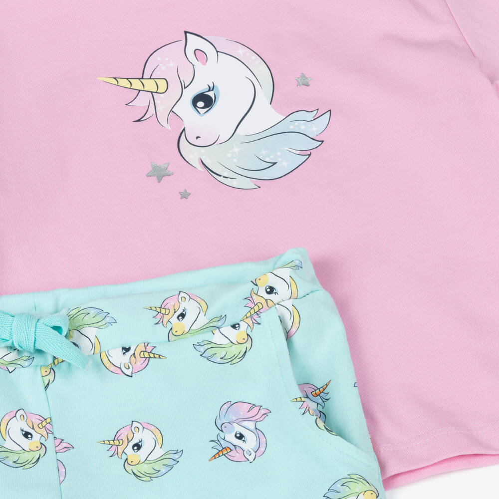 NAME IT-طقم شورتات قطنية خيالية للبنات | Childrensalon Outlet