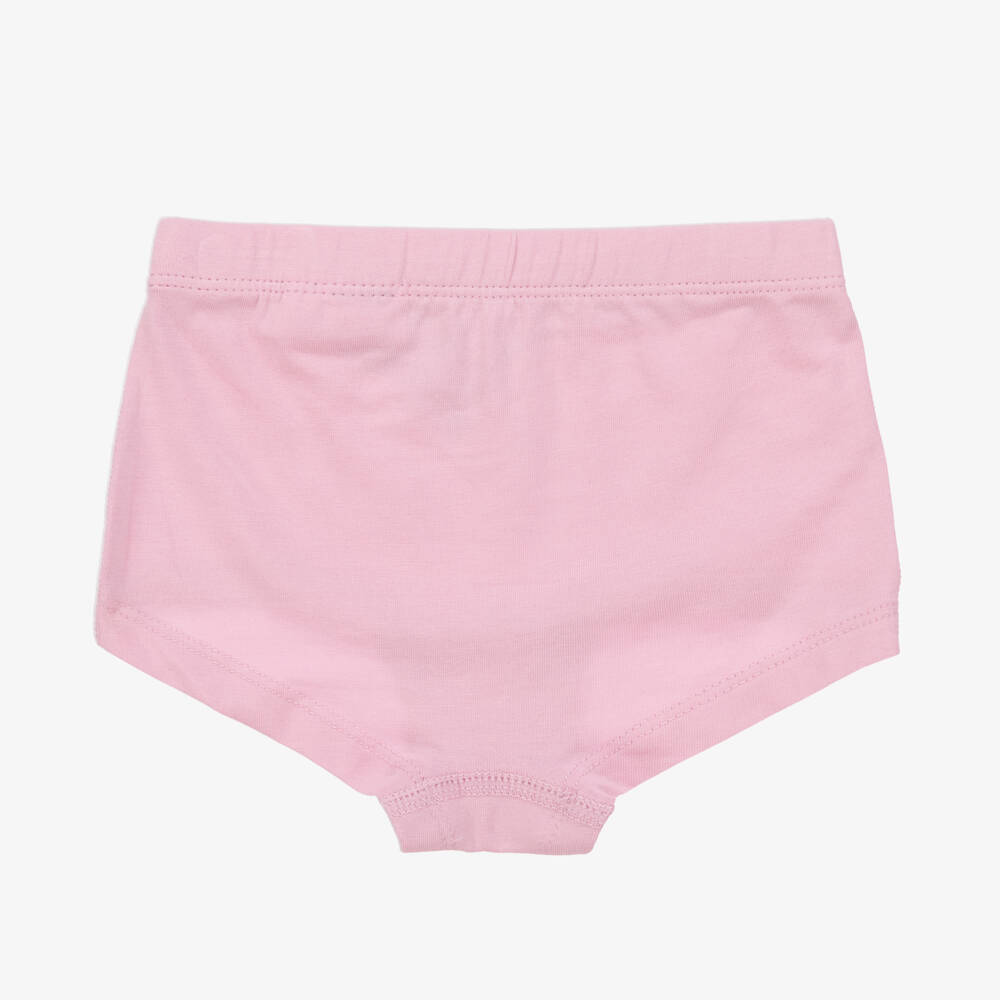 NAME IT-Girls Cotton Soft Pink Panties Trio | Childrensalon Outlet