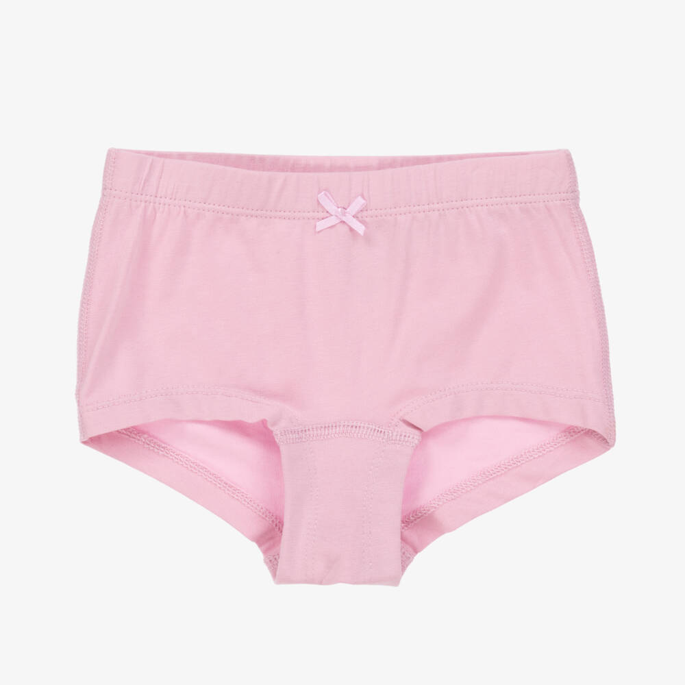 NAME IT-Girls Cotton Soft Pink Panties Trio | Childrensalon Outlet