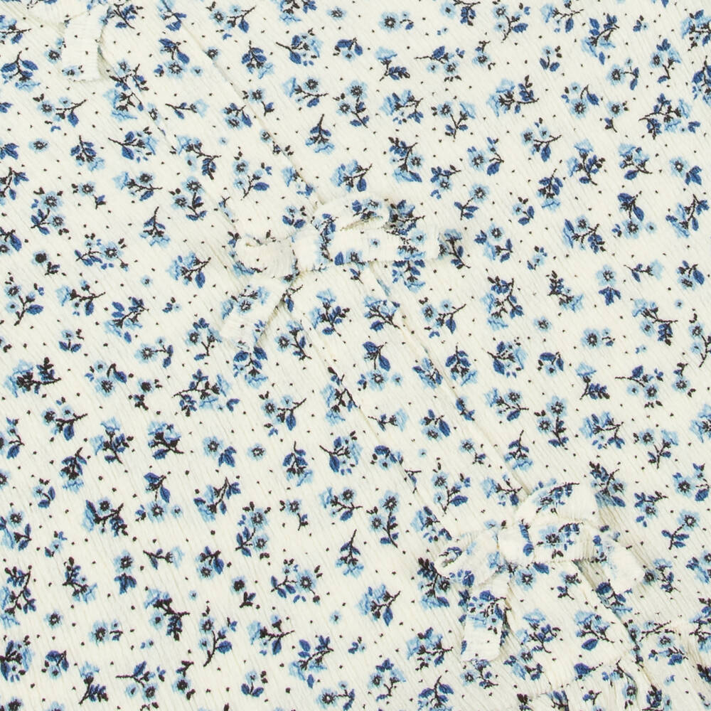 NAME IT-Блузка с рюшами и цветочным узором для девочек | Childrensalon Outlet