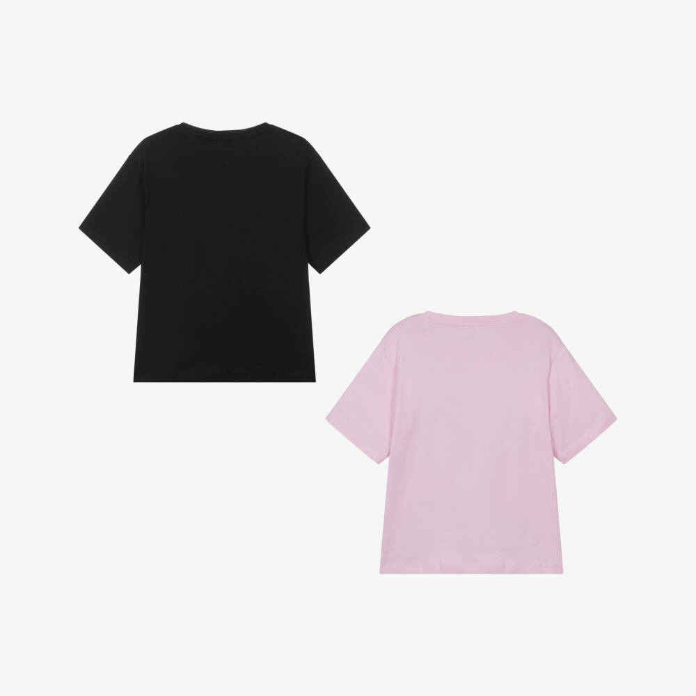 NAME IT-Girls' Dual Tone Cotton Tees Duo | Childrensalon Outlet