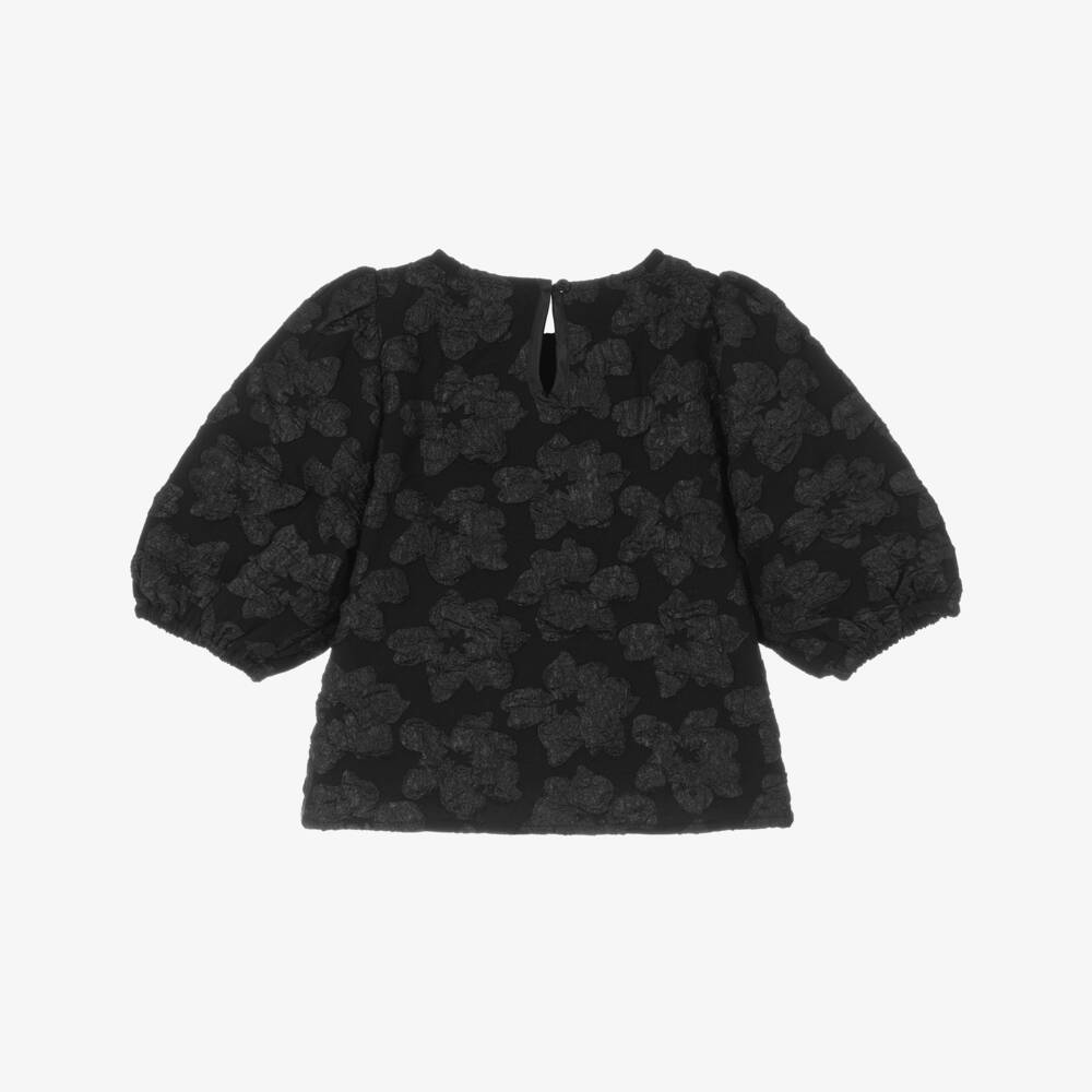 NAME IT-Креповый топ с цветочным узором для девочек | Childrensalon Outlet