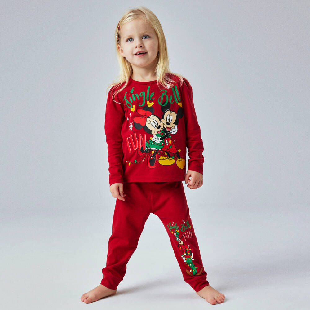 NAME IT-Красные хлопковые праздничные пижамы для девочек | Childrensalon Outlet