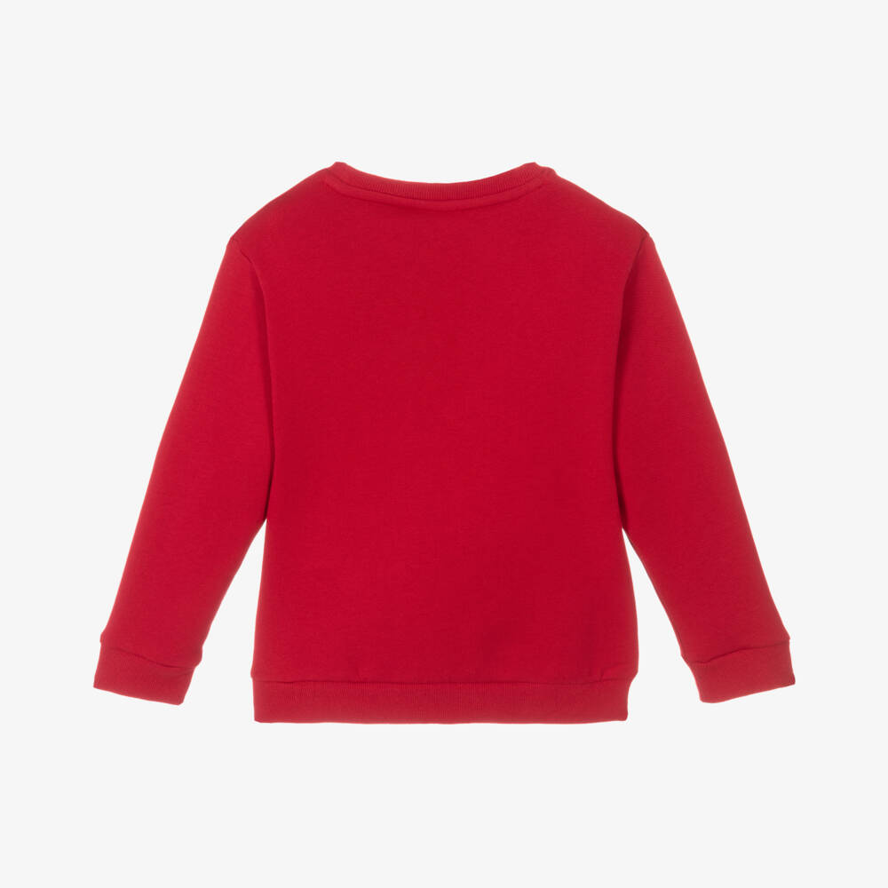 NAME IT-Красный хлопковый свитшот для девочек | Childrensalon Outlet