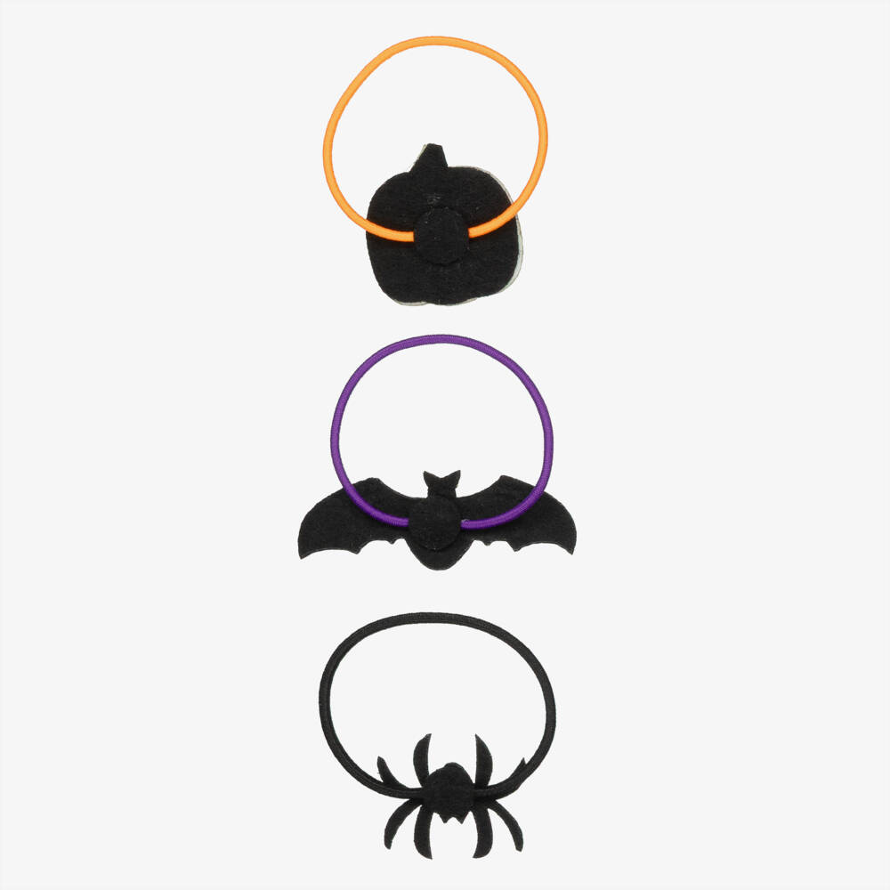 NAME IT-Girls Halloween Hair Elastics (3 Pack) | Childrensalon Outlet