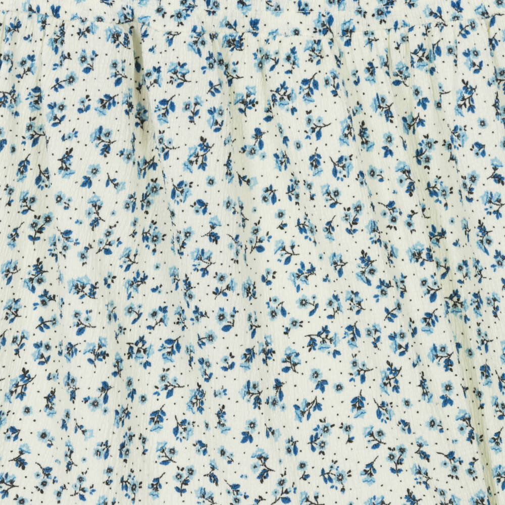 NAME IT-Кремовая юбка с цветочным узором для девочек | Childrensalon Outlet