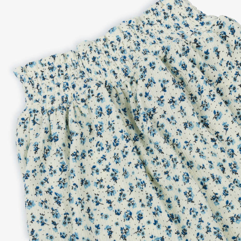 NAME IT-Кремовая юбка с цветочным узором для девочек | Childrensalon Outlet