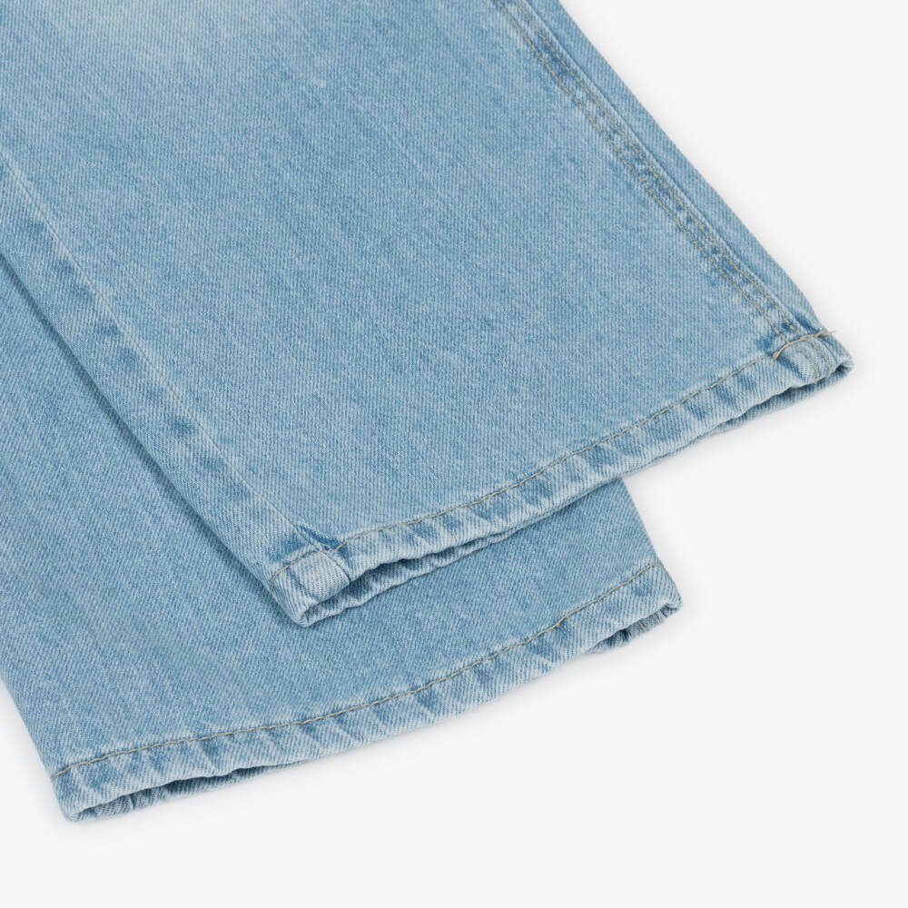 NAME IT-Girls Light Indigo Wide-Leg Trousers | Childrensalon Outlet