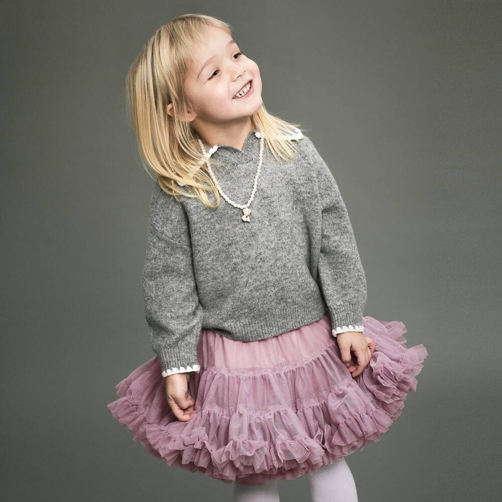 NAME IT-Girls Lilac Pink Tulle Tutu Skirt | Childrensalon Outlet