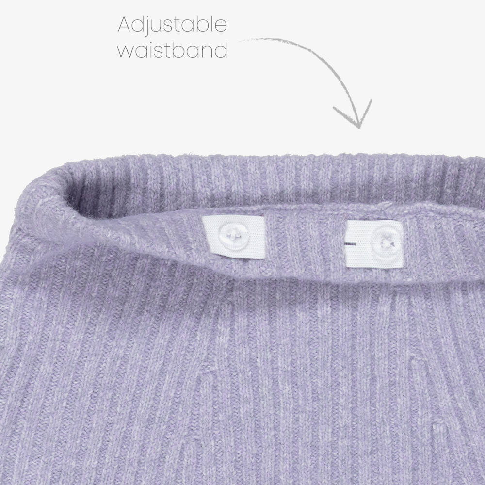NAME IT-Girls Lilac Purple Rib Knit Skirt | Childrensalon Outlet