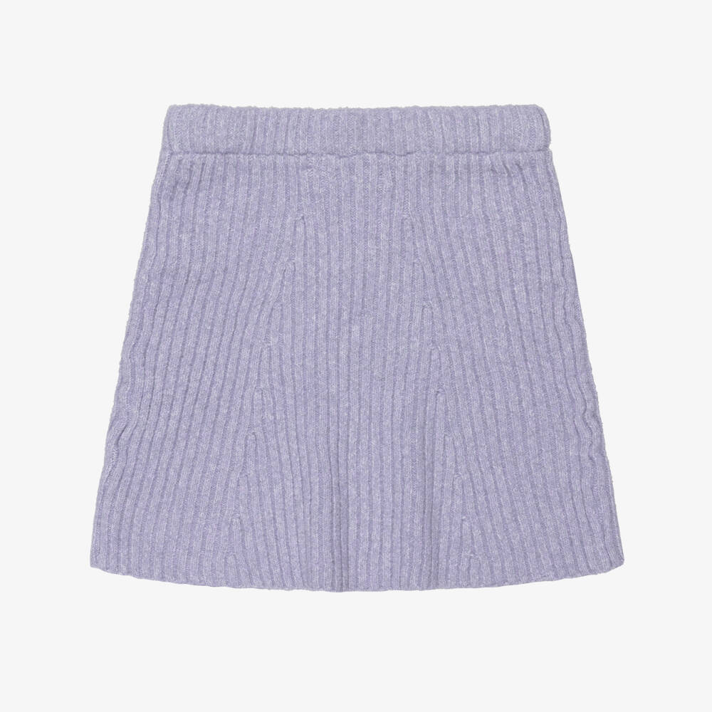 NAME IT-Girls Lilac Purple Rib Knit Skirt | Childrensalon Outlet