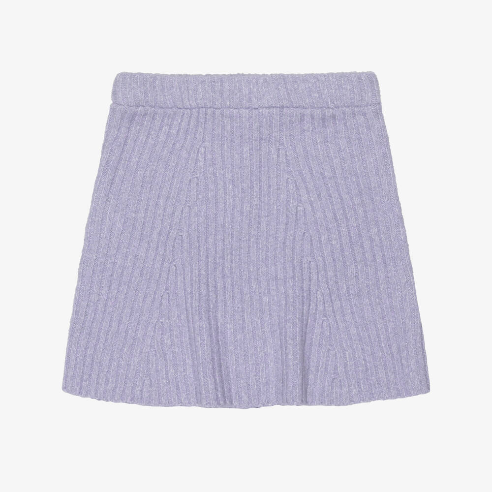 NAME IT-Girls Lilac Purple Rib Knit Skirt | Childrensalon Outlet