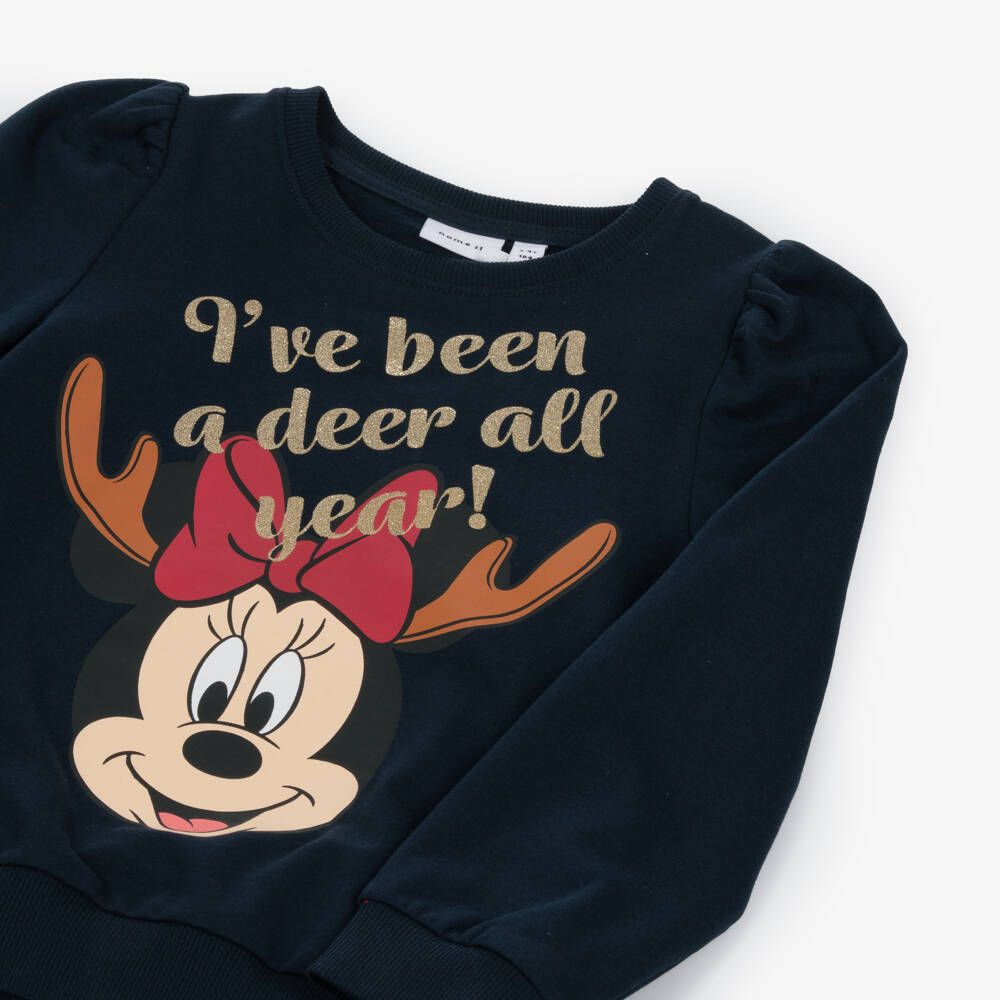 NAME IT-Синий хлопковый топ Дисней для девочек | Childrensalon Outlet