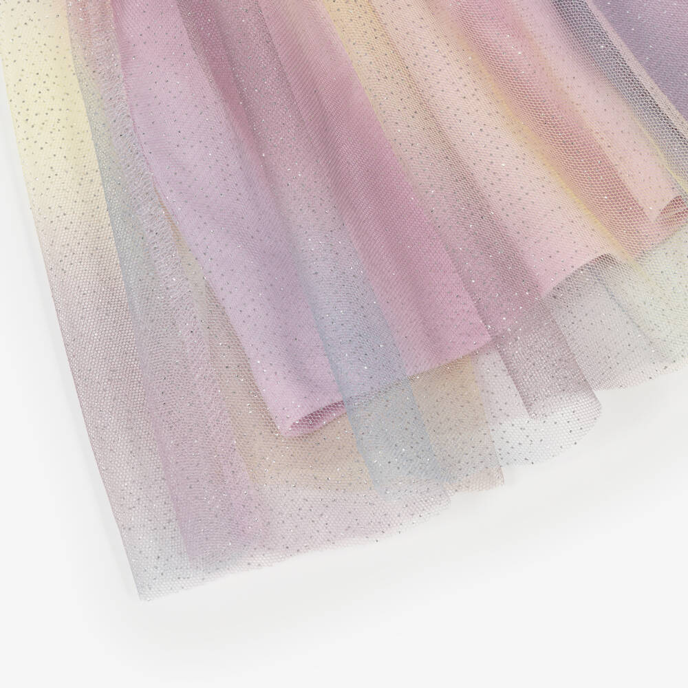 NAME IT-Girls Orchid Glitter Tulle Skirt | Childrensalon Outlet