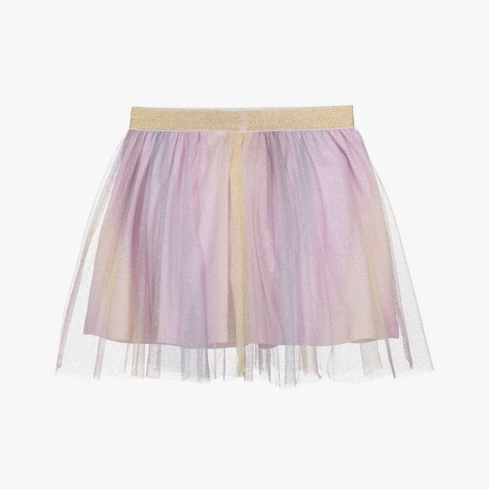 NAME IT-Girls Orchid Glitter Tulle Skirt | Childrensalon Outlet