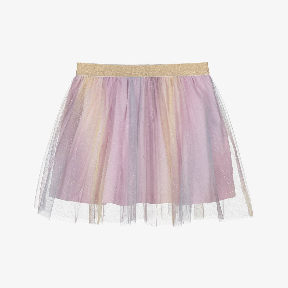 NAME IT-Girls Orchid Glitter Tulle Skirt | Childrensalon Outlet