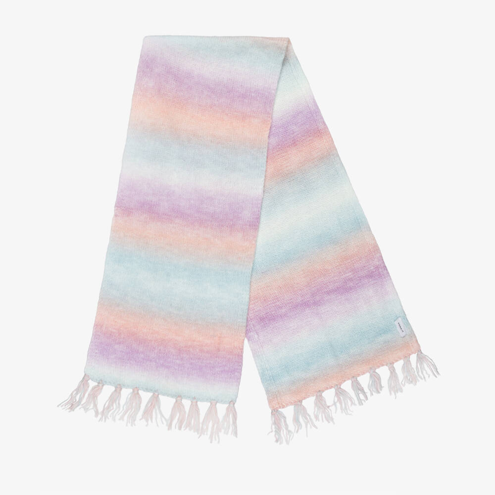 NAME IT-Girls Pastel Purple Ombre Knitted Scarf | Childrensalon Outlet