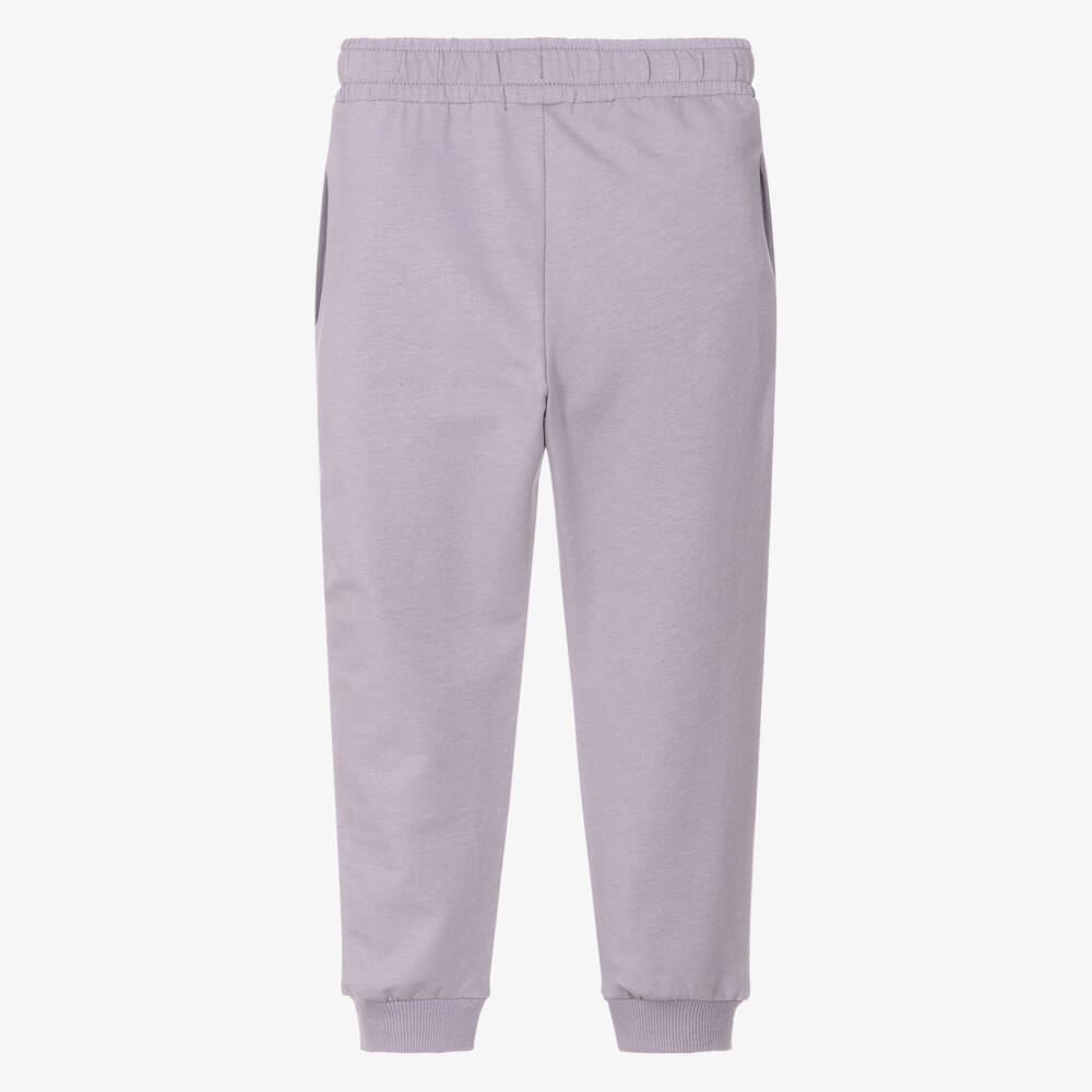 NAME IT-Girls Purple Cotton Disney Stitch Joggers | Childrensalon Outlet