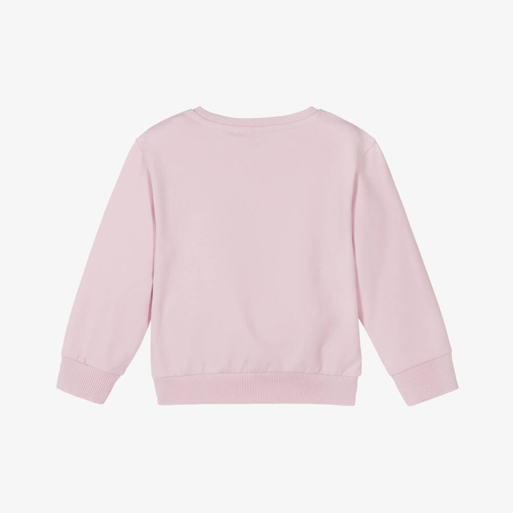 NAME IT-Girls Rosy Cherry Cotton Jumper | Childrensalon Outlet