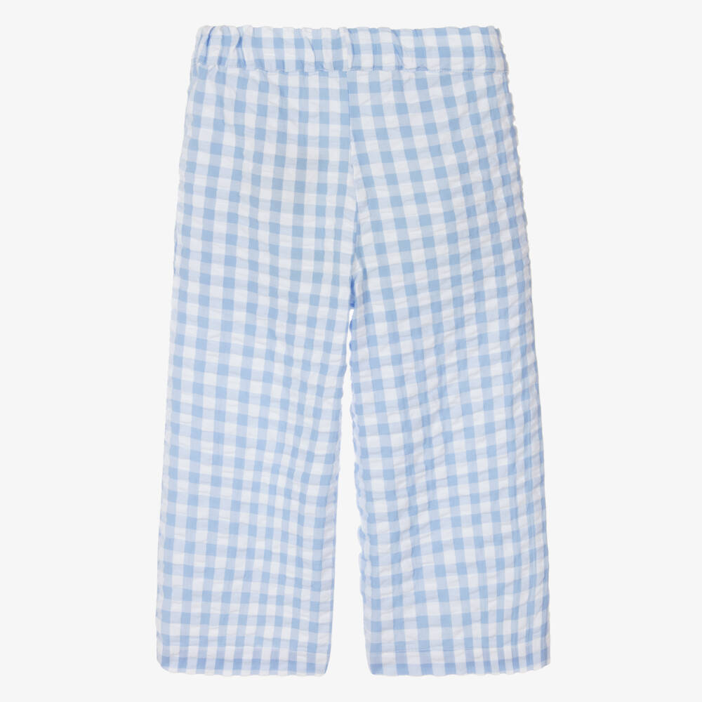 NAME IT-Girls Sky Check Seersucker Pants | Childrensalon Outlet
