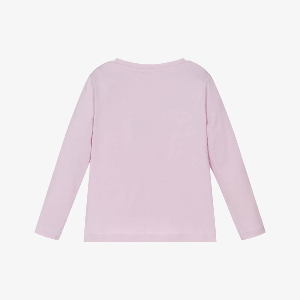 NAME IT-Girls Soft Pink Heart Tee | Childrensalon Outlet