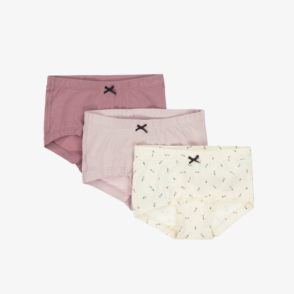NAME IT-Girls' Soft Pink & Ivory Trio | Childrensalon Outlet