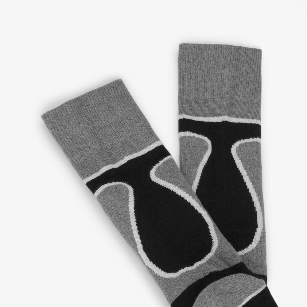 NAME IT-Grey & Black Technical Ski Socks | Childrensalon Outlet