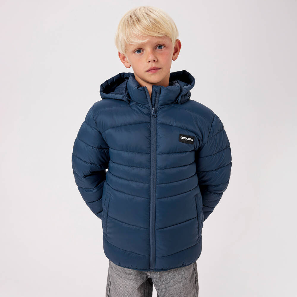 NAME IT-Navy Puffer Jacket | Childrensalon Outlet