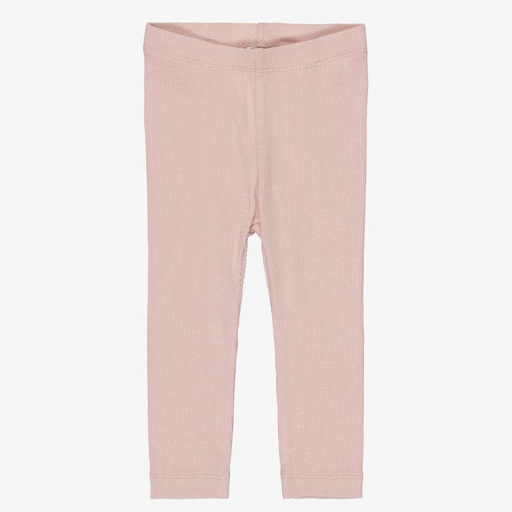 NAME IT-Pink And Beige 2pk Legging | Childrensalon Outlet