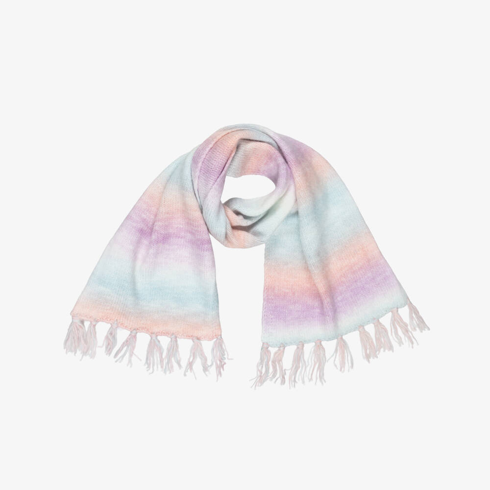 NAME IT-Pink And Multicolour Pastel Scarf | Childrensalon Outlet