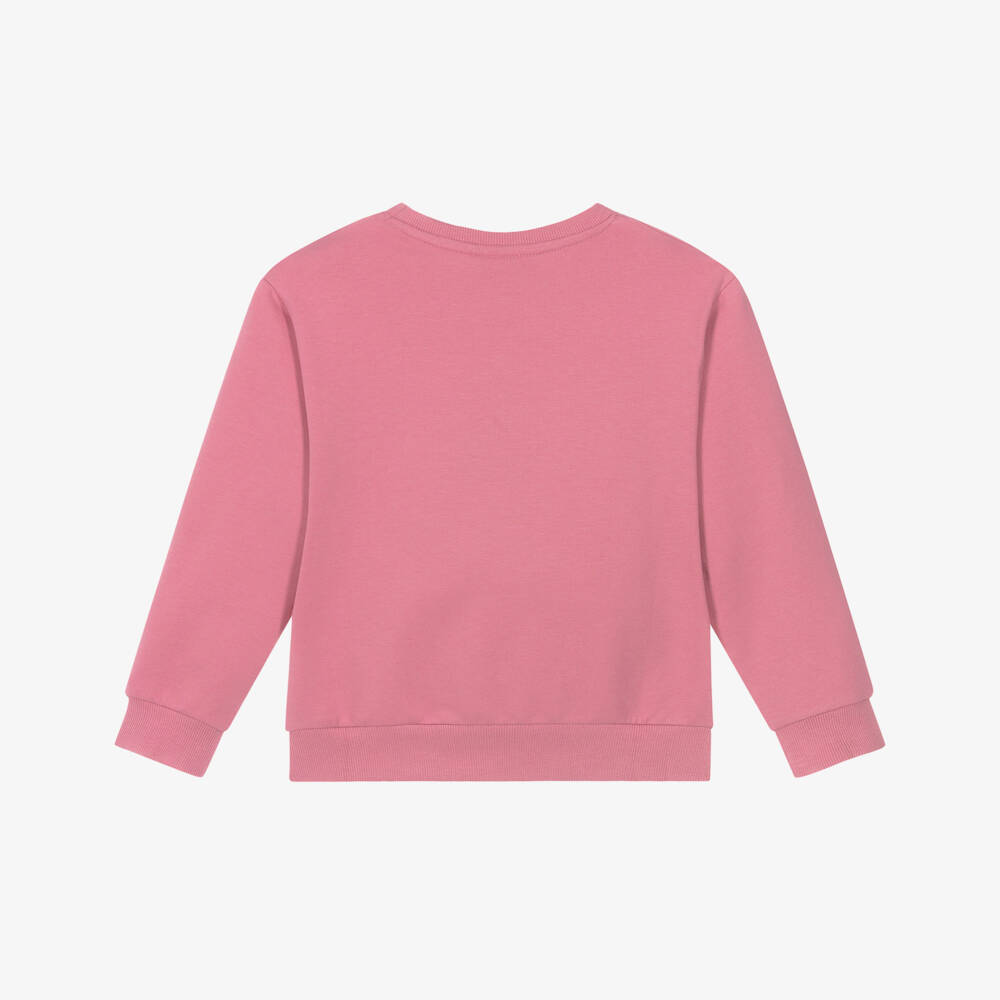 NAME IT-Pink Xmas Print Sweatshirt | Childrensalon Outlet