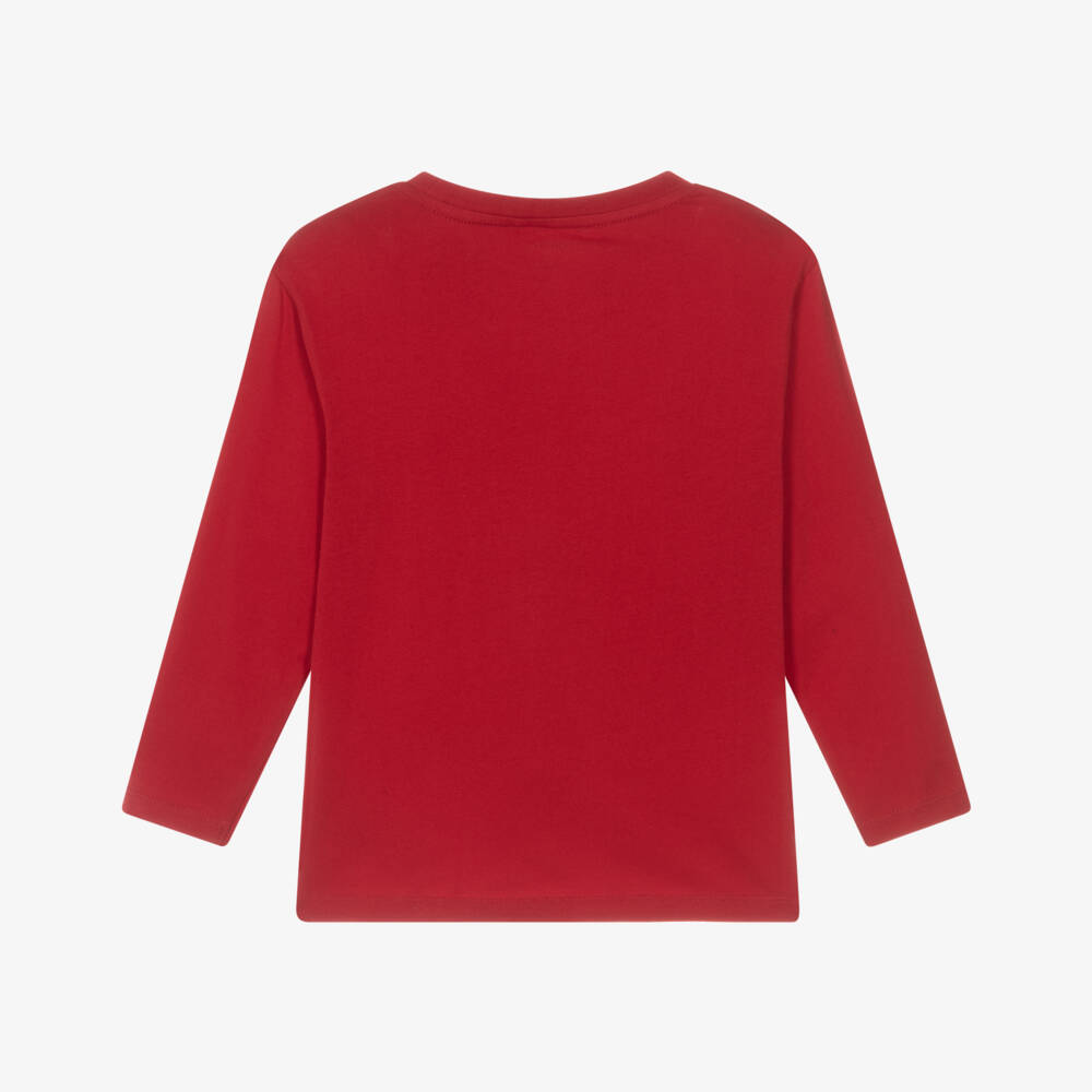 NAME IT-Red Xmas Ls Tshirt | Childrensalon Outlet