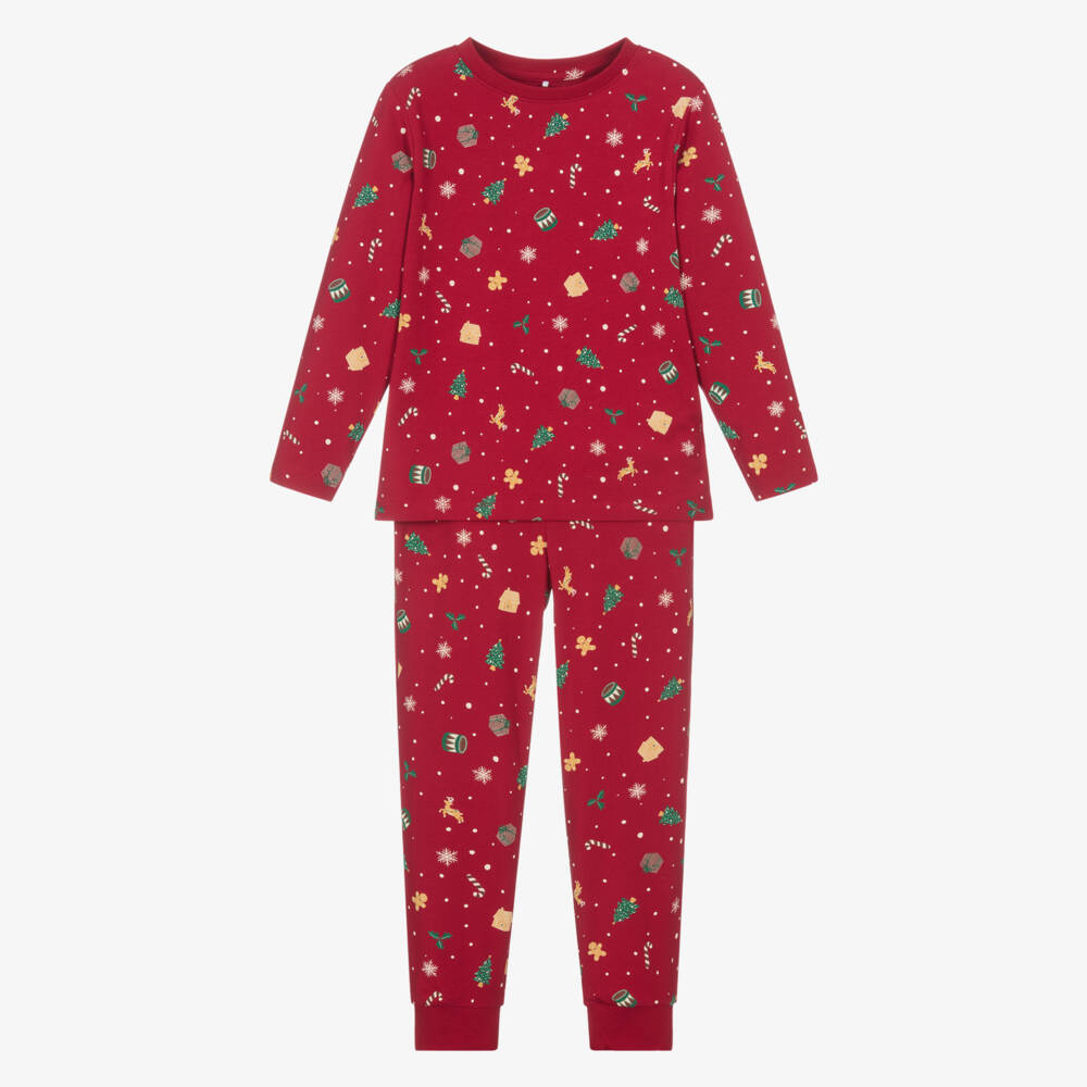 NAME IT-Red Xmas Pyjama | Childrensalon Outlet
