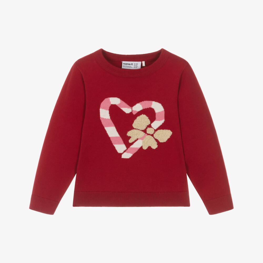 NAME IT-Red Xmas Sweater | Childrensalon Outlet