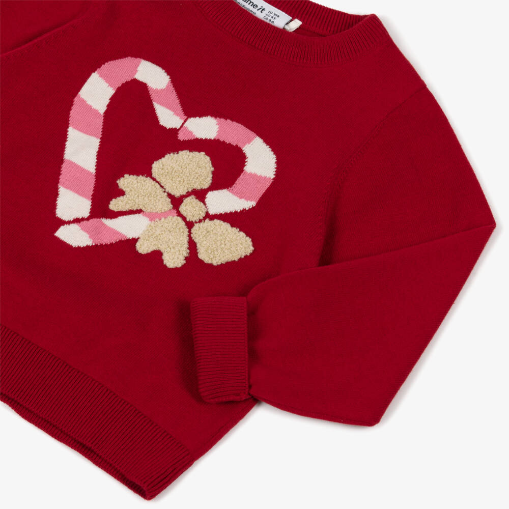 NAME IT-Red Xmas Sweater | Childrensalon Outlet
