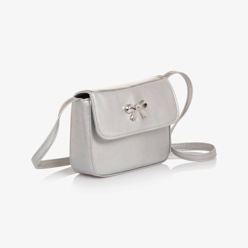 NAME IT-Silver Bow Bag | Childrensalon Outlet