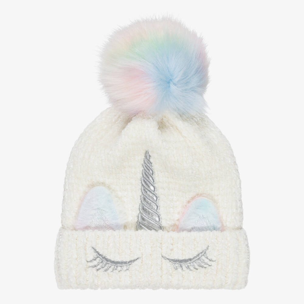 NAME IT-White Unicorn Hat | Childrensalon Outlet