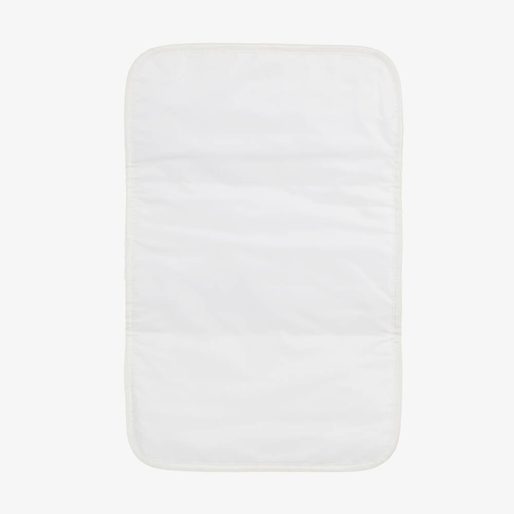 Nanán-Elegant White Quilted Baby Bag | Childrensalon Outlet