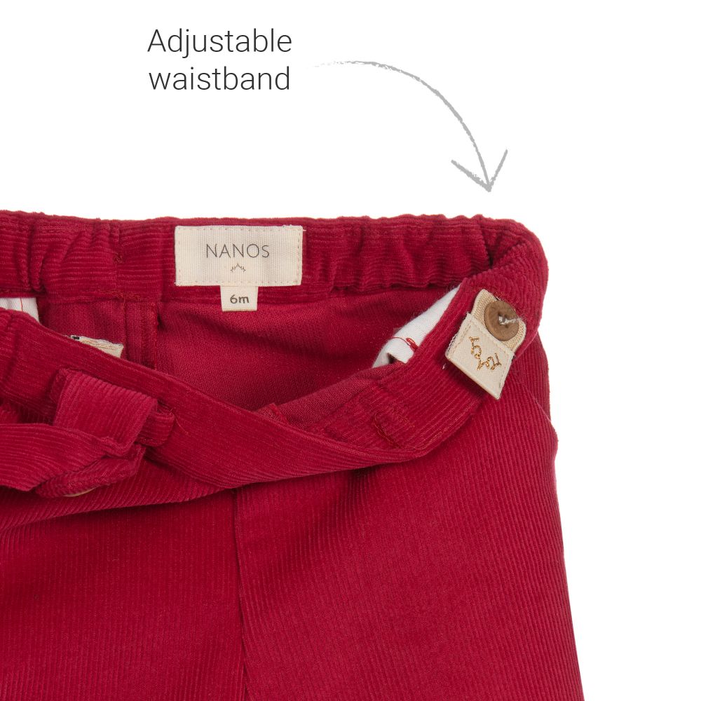 Nanos-Red 3 Piece Shorts Set | Childrensalon Outlet