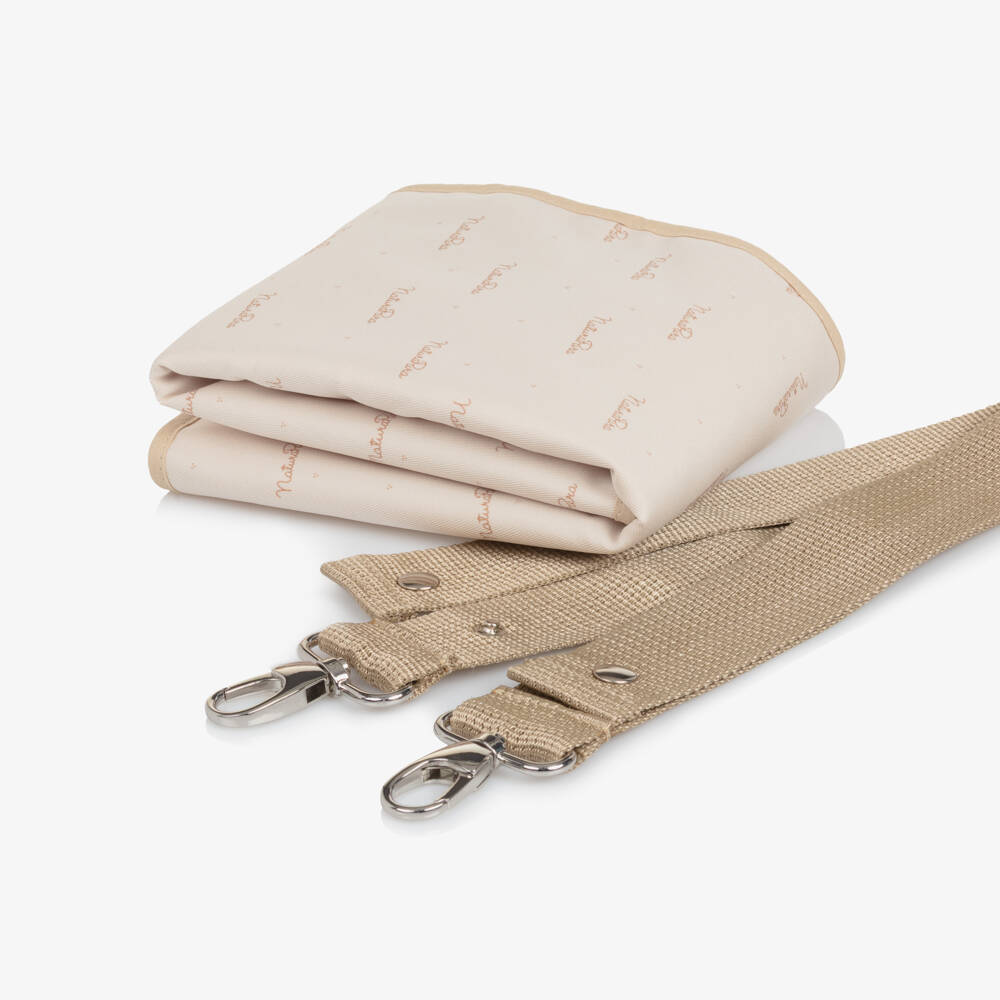 NaturaPura-Boys Taupe Nappy Bag | Childrensalon Outlet