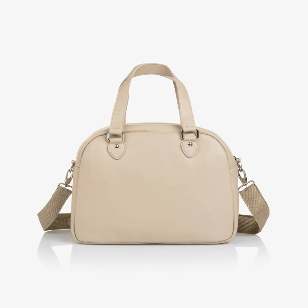NaturaPura-Boys Taupe Nappy Bag | Childrensalon Outlet
