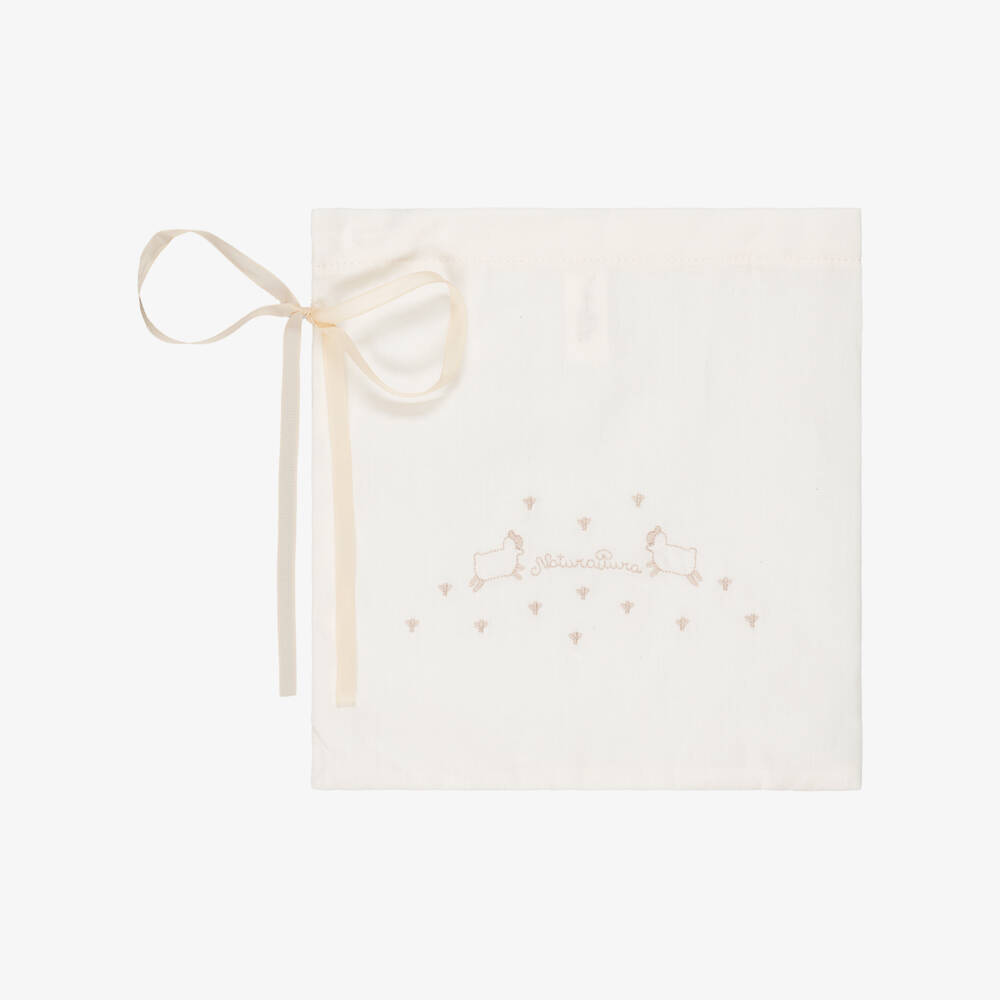 NaturaPura-Girls Ivory Sheep Baby Set | Childrensalon Outlet
