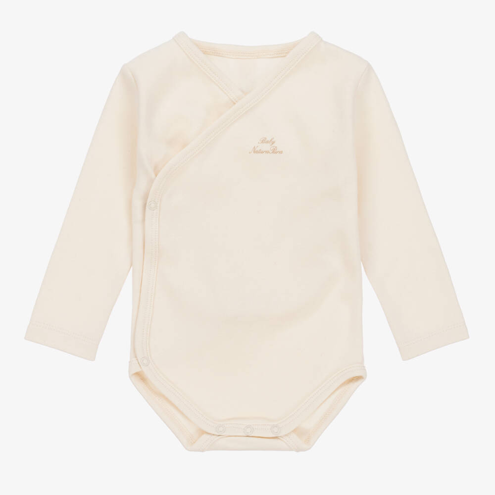 NaturaPura-Ivory Cotton Bodyvests (2 Pack) | Childrensalon Outlet