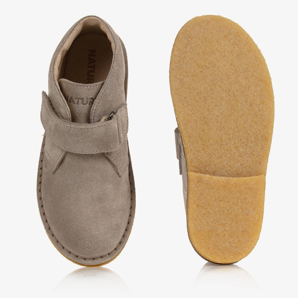 Naturino-Бежевые замшевые ботинки для мальчиков | Childrensalon Outlet