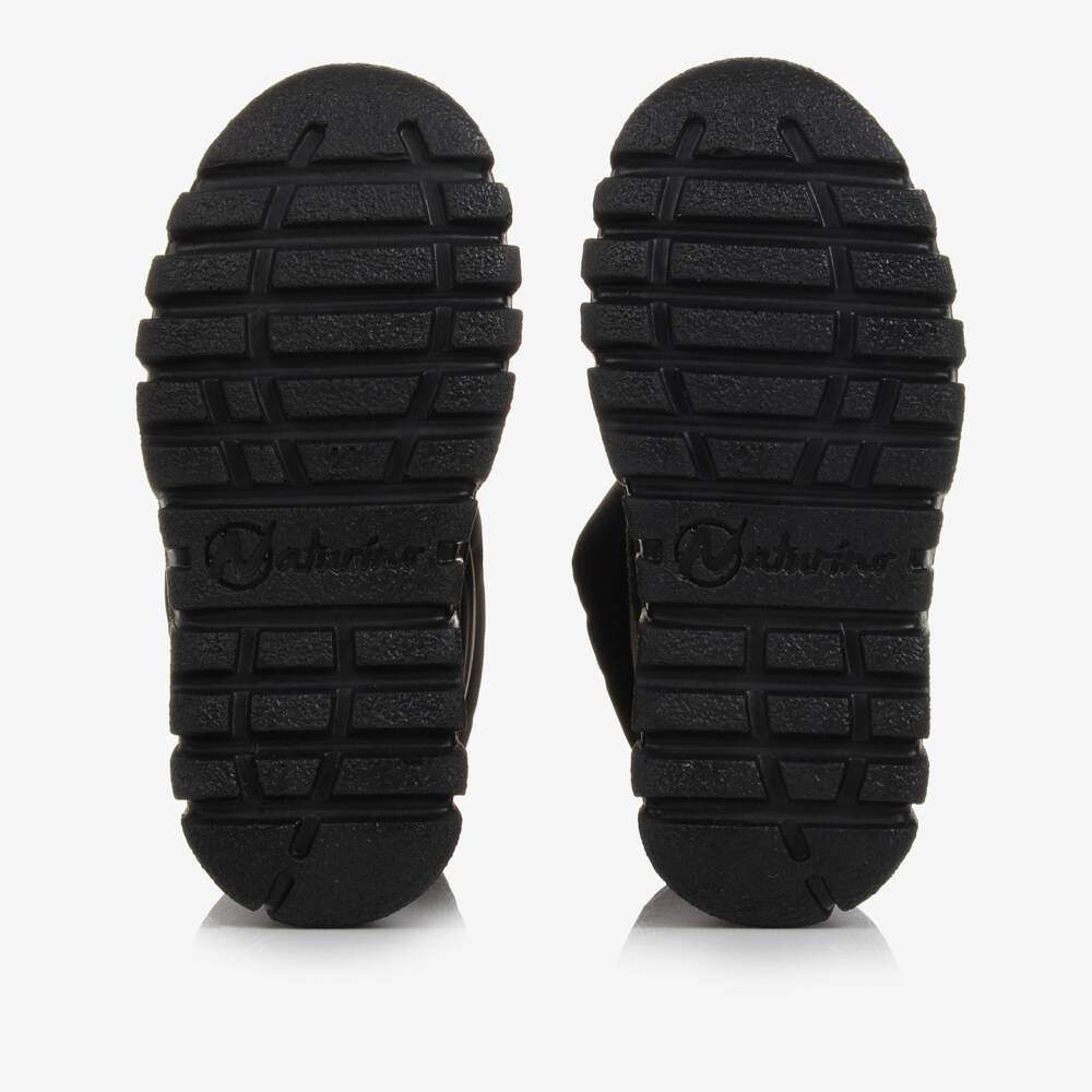 Naturino-Boys Black Waterproof Snow Boots | Childrensalon Outlet