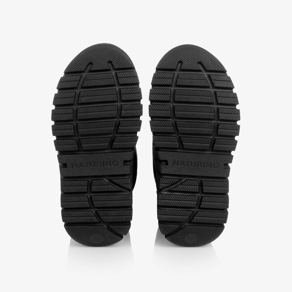 Naturino-Boys Black Waterproof Snow Boots | Childrensalon Outlet