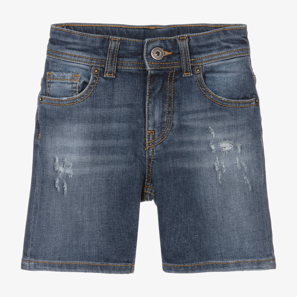 Naturino - Boys Blue Denim Shorts | Childrensalon